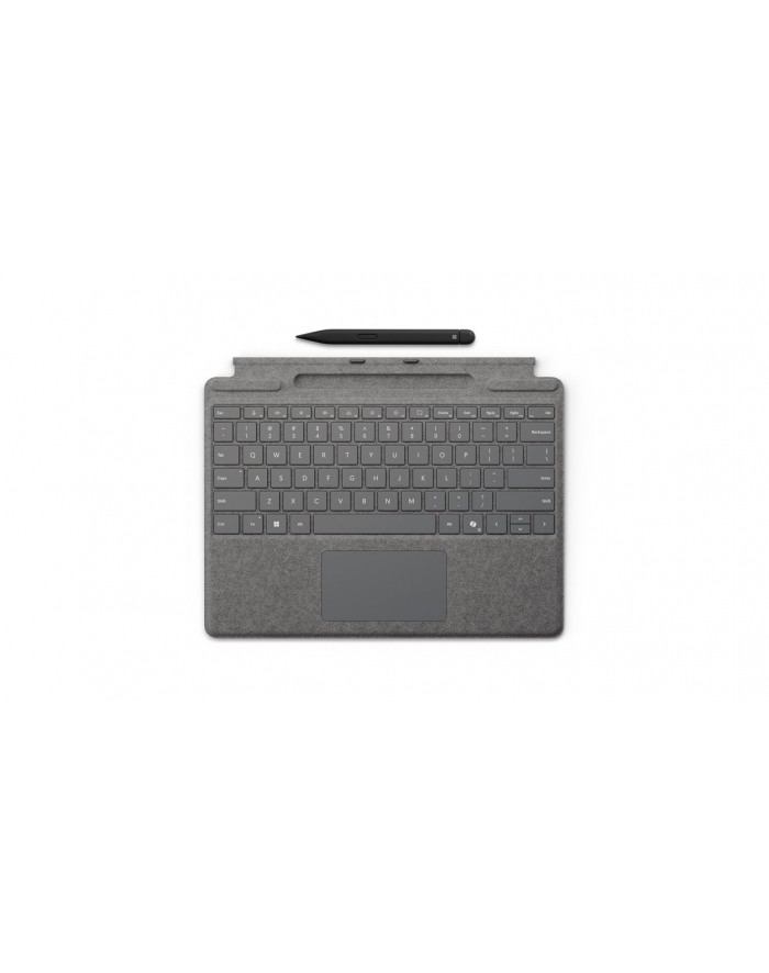 microsoft Surface Pro Keyboard [D-E] Platin + Slim Pen 2 Schwarz mit Copilot Button/nur solange der Vorrat reicht główny