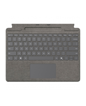 microsoft Surface Pro Keyboard [D-E] Platin + Slim Pen 2 Schwarz mit Copilot Button/nur solange der Vorrat reicht