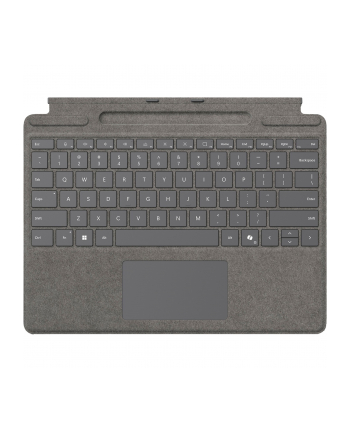 microsoft Surface Pro Keyboard [D-E] Platin mit Pen Storage / mit Copilot Button ohne Pen dabei / nur solange der Vorrat reicht