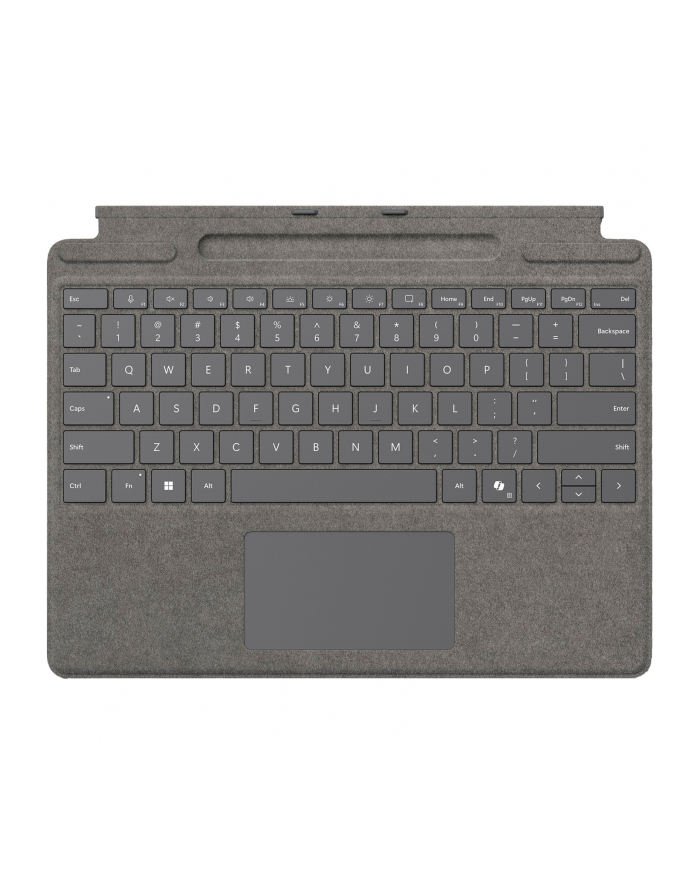 microsoft Surface Pro Keyboard [D-E] Platin mit Pen Storage / mit Copilot Button ohne Pen dabei / nur solange der Vorrat reicht główny
