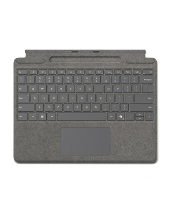 microsoft Surface Pro Keyboard [D-E] Platin mit Pen Storage / mit Copilot Button ohne Pen dabei / nur solange der Vorrat reicht