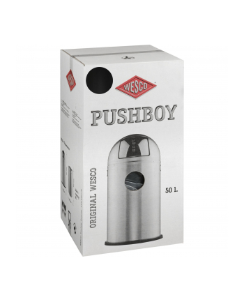 WESCO Pushboy 50l czarny matt