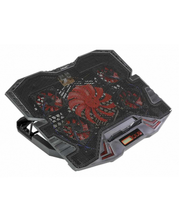 Evolveo EVOLVEO Ania 5R, chladicí podstavec pro notebook, červené podsvícení (ANIA5R) nr 1