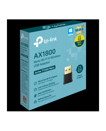 TP-Link Archer TX20U Nano WiFi 6 - Sieć