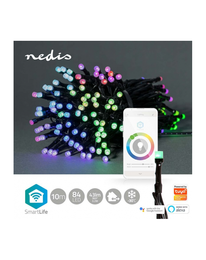 Nedis Smartlife Decorative Led String 84 Led'S Rgb główny