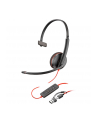 no name Poly Blackwire 3210 Monaural USB-C Headset +USB-C/A Adapter - nr 10