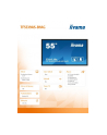 iiyama Monitor 55 cali TF5539AS-B1AG,IPS,4K,HDMIx2,DP,RJ45,3xUSB,2x10W,      ANDROID,24/7,IP65 - nr 8