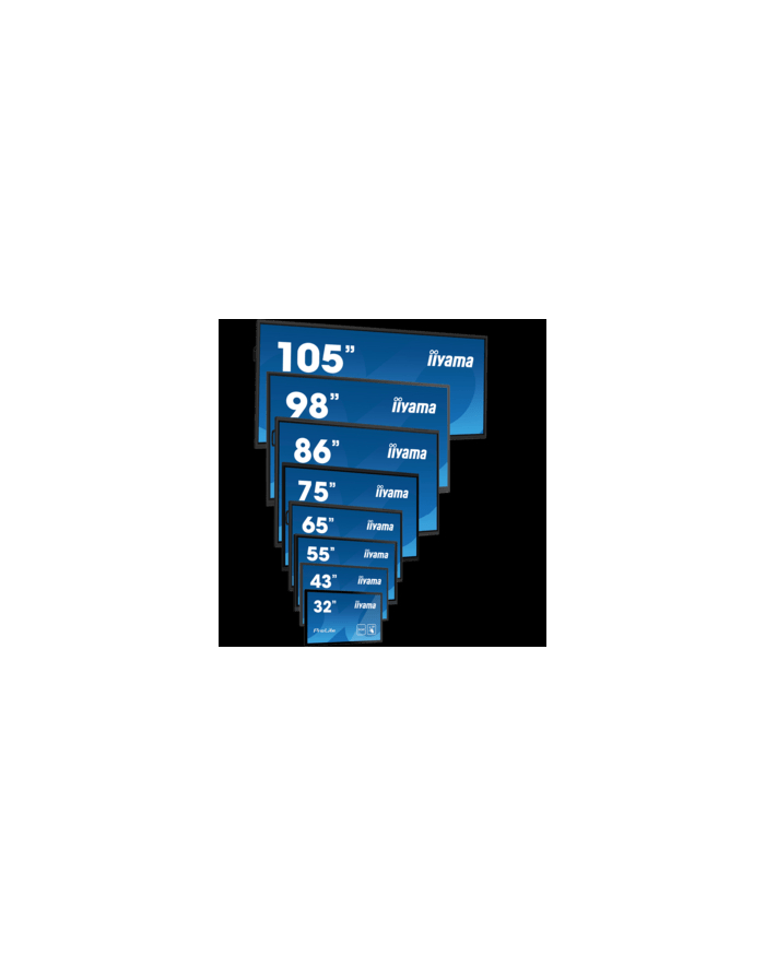 iiyama Monitor 10 cali TW1025ALASC B1PNR,10 punktów dotykowych IPS WiFi główny