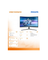 philips Monitor 32M2C5500W 31.5 cala Zakrzywiony VA 240Hz HDMIx2 DPx2 HAS Głośniki - nr 7