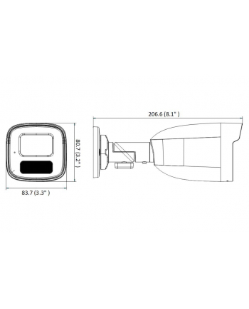 Kamera Monitoringu Hilook Ipc B480H 3840x2160 Px 86 ° Lan