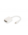 Digitus Mini DisplayPort-D-Sub 0,15m Biały (DB340407001W) - nr 1