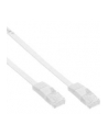 InLine Flat patch cord UTP Cat.6 5m White (71605W) - nr 2