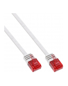 InLine Flat patch cord UTP Cat.6 5m White (71605W) - nr 7