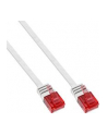 InLine Flat patch cord UTP Cat.6 5m White (71605W) - nr 9