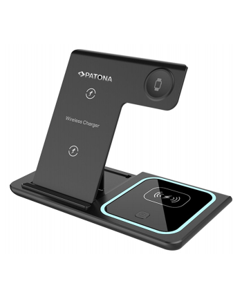 Bezprzewodowa ładowarka Patona do iPhone 3w1-15W Qi, Apple Watch, Airpod