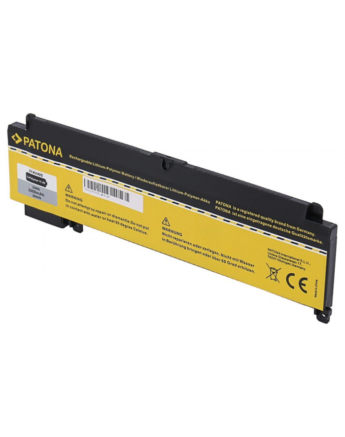 Patona dla Lenovo Thinkpad T460S/T470S 2000mAh Li-Pol 11,4V 01AV405 główny