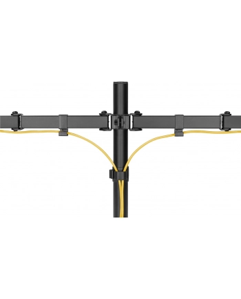 Goobay Uchwyt Monitorów Basic Dual Flex 17''-32'' (43-81 cm) 58529 Black