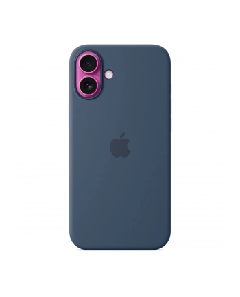 apple Etui silikonowe z MagSafe do iPhonea 16 Plus - denim