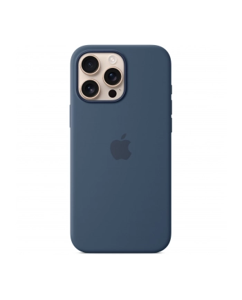 apple Etui silikonowe z MagSafe do iPhonea 16 Pro Max - denim