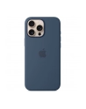apple Etui silikonowe z MagSafe do iPhonea 16 Pro Max - denim - nr 8