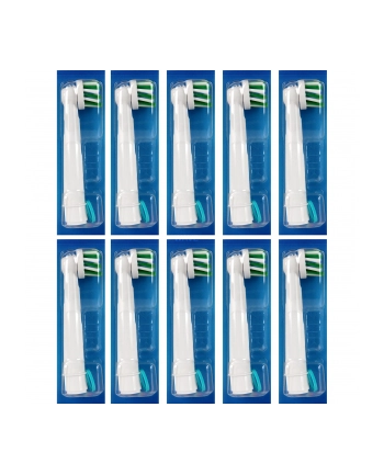 Braun Oral-B Pro CrossAction brush heads, pack of 10 (frustration-free outer packaging) nr 1