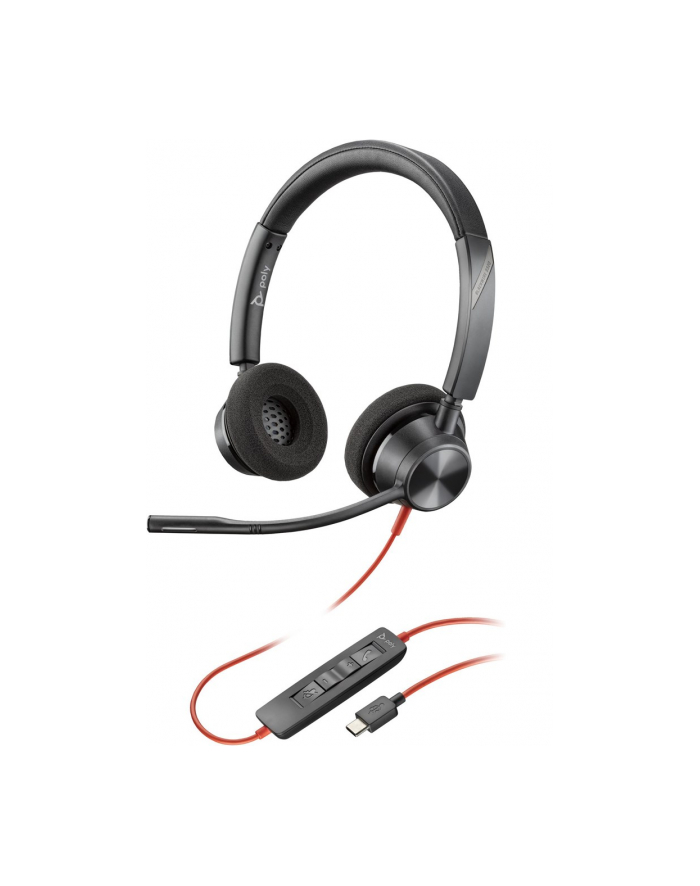 no name Poly Blackwire 3320 Stereo USB-C Headset +USB-C/A Adapter główny