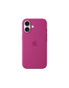 apple Etui silikonowe z MagSafe do iPhonea 16 - żywy róż - nr 19