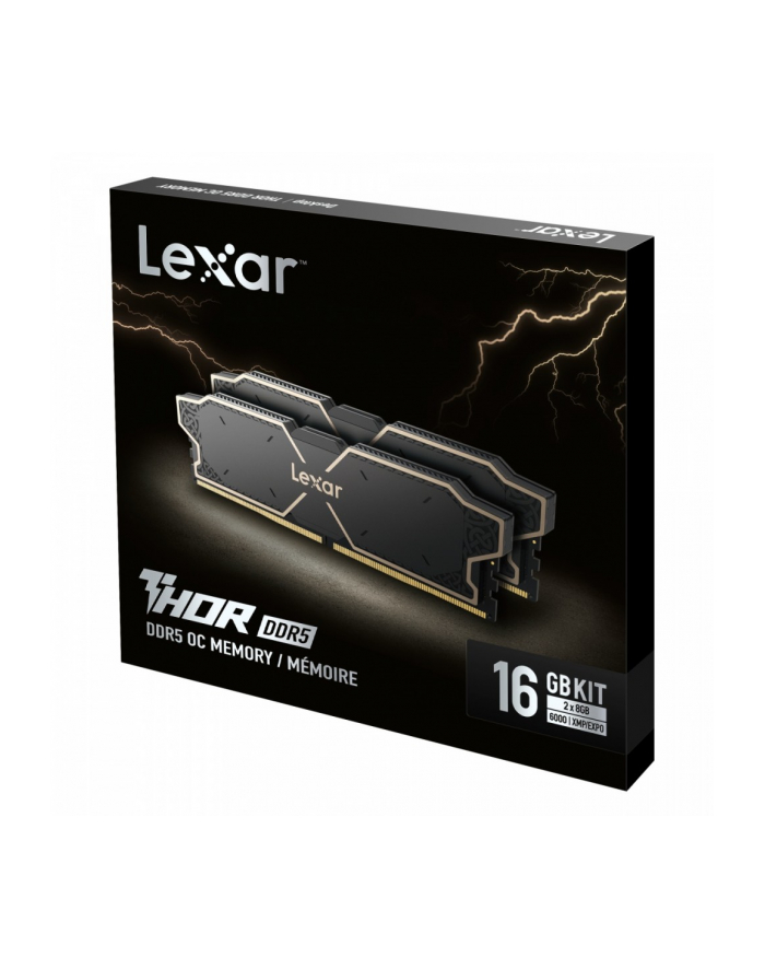 lexar Pamięć DDR5 THOR 16GB (2*8GB)/6000 CL38 czarna główny