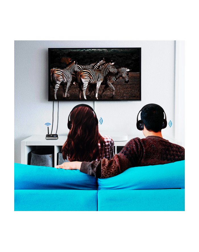 Logilink Transmiter Fm Zub Bluetooth Audio Transmitter&Amp;Receiver (BT0062) główny