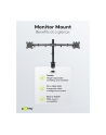 Goobay Uchwyt Monitorów Basic Dual Flex 17''-32'' (43-81 cm) 58529 Black - nr 13