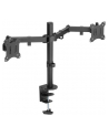 Goobay Uchwyt Monitorów Basic Dual Flex 17''-32'' (43-81 cm) 58529 Black - nr 15