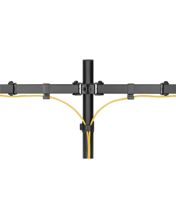 Goobay Uchwyt Monitorów Basic Dual Flex 17''-32'' (43-81 cm) 58529 Black nr 1