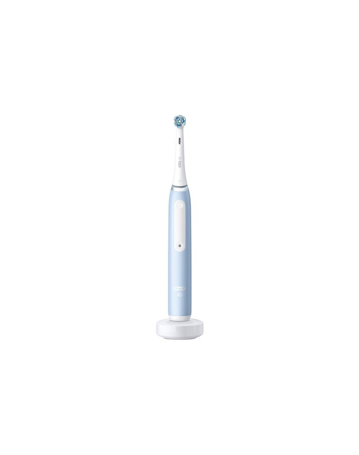 oral-b Doustny-B | Seria iO3 | Elektryczna szczoteczka do zębów | Akumulator | Dla dorosłych | Lodowy błękit | Liczba główek szczoteczki w zestawie 1 | Liczba trybów szczotkowania zębów 3 główny