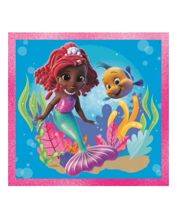 Clementoni Puzzle 3x48 Ariel Disney Junior 25324 nr 1