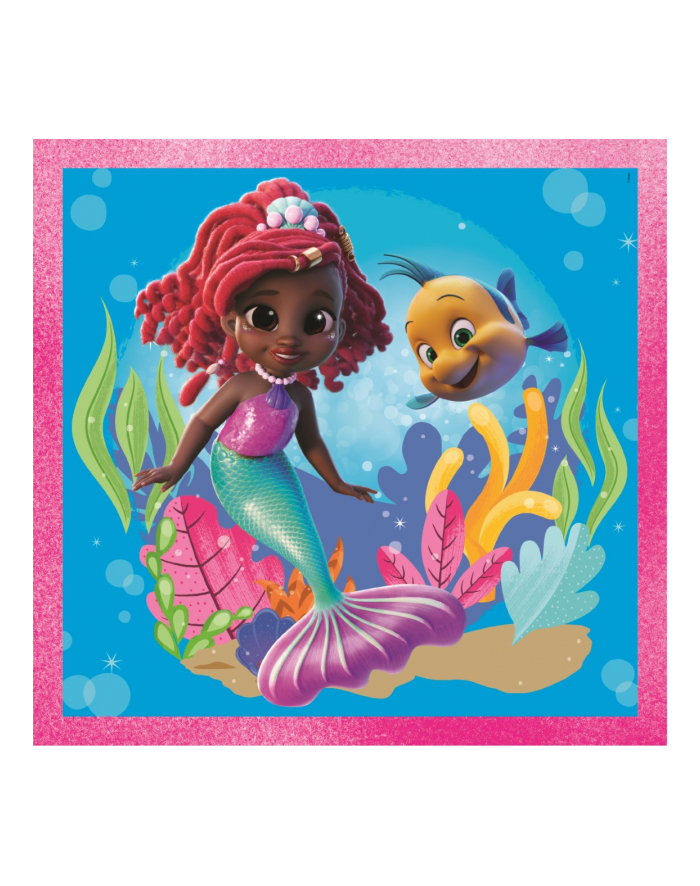 Clementoni Puzzle 3x48 Ariel Disney Junior 25324 główny