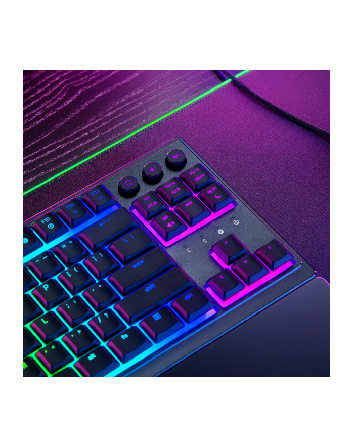 Razer | Ornata V3 bez klawiatury numerycznej | Klawiatura do gier | Przewodowe | Rosyjski | Czarny główny