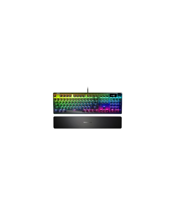 SteelSeries Apex Pro Gaming keyboard RGB LED light NORD Wired główny