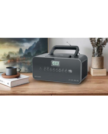 muse Muza | M-28DG | Przenośne radio | Wejście AUX | Szary