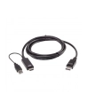 Aten 2L-7D02HDP True 4K 18M HDMI do DisplayPort Aten | Prawdziwy 4K 1,8 m HDMI do DisplayPort | 2L-7D02HDP | Miesiąc(e) gwarancji - nr 3