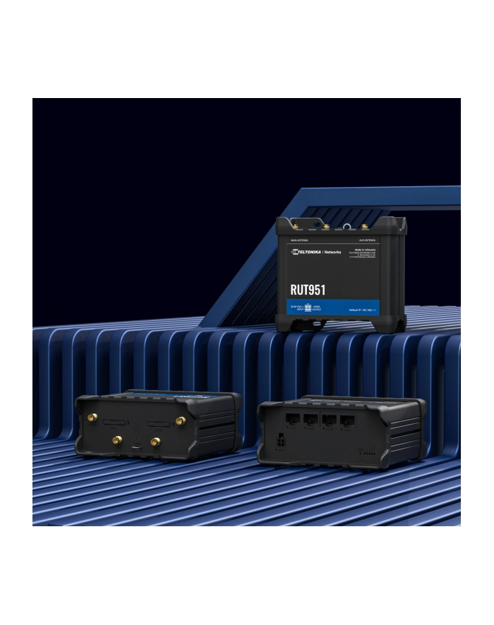 teltonika Router LTE RUT951 (Cat4), 3G, 2G, WiFi, Ethernet główny