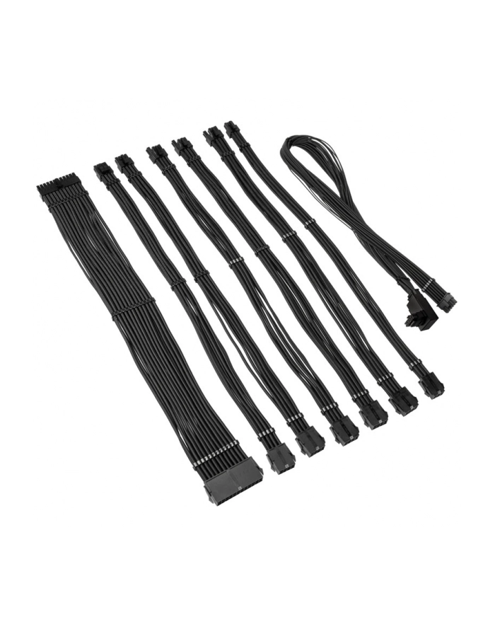 Przedłużacz w oplocie Kolink Core Pro 12V-2x6 Typ 1 - Głęboka Czerń główny