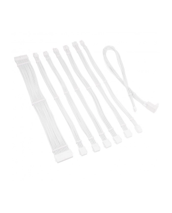 Przedłużacz w oplocie Kolink Core Pro 12V-2x6 Typ 2 - Biały Brylantowy