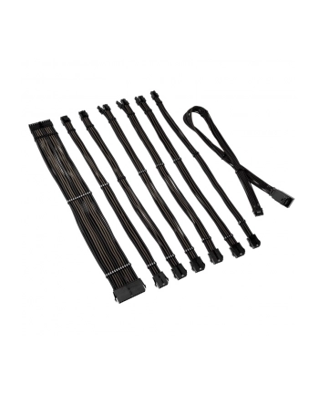 Przedłużacz w oplocie Kolink Core Pro 12V-2x6 Typ 1 - Jet Black/Gunmetal Grey
