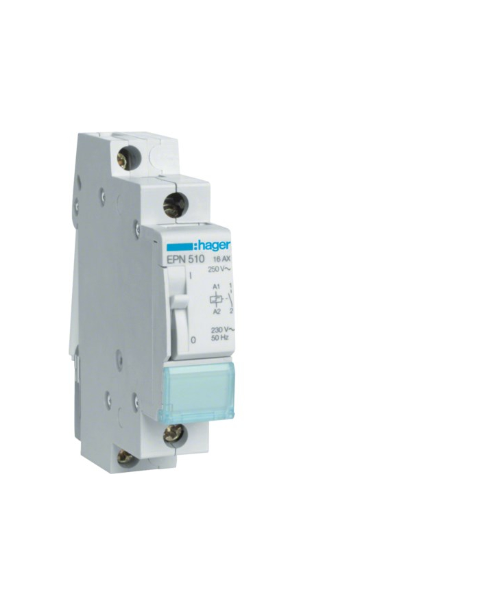 hager EPN510 PRZEKAŹNIK IMPULSOWY BISTABILNY 16A 1Z 110V DC / 230V AC główny