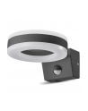 Lampa LED Maclean, ścienna, z czujnikiem PIR, PC+ALU, 20W, 1700lm, IP65, Neutral White 4000K, szara, MCE365 - nr 1