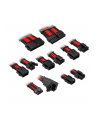 Przedłużacz w oplocie Kolink Core Pro 12V-2x6 Typ 1 - Jet Black/Racing Red - nr 1