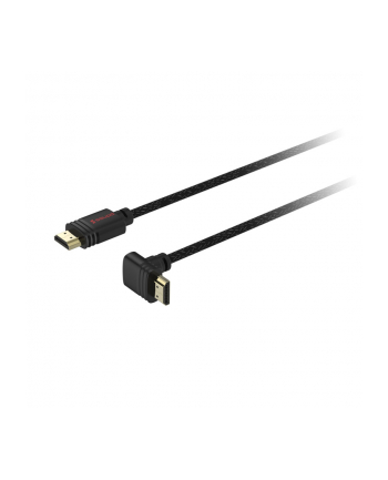HDMI 21 Ssupd Meshroom - kątowy 90 stopni, 8K, 2m, czarny nr 2