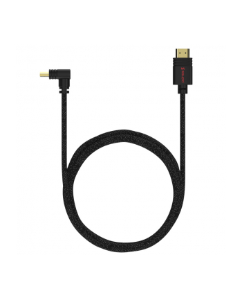 HDMI 21 Ssupd Meshroom - kątowy 90 stopni, 8K, 2m, czarny nr 1