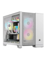 Obudowa Corsair 2500D Airflow Micro-ATX, szkło hartowane - biała - nr 1