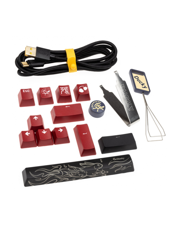 Klawiatura gamingowa Ducky Mecha Pro SF – Cherry MX-Speed-Silver (US) główny